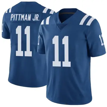 شاشة ام تي سي Men's Nike Indianapolis Colts Michael Pittman Jr. Royal Blue Team ... شاشة ام تي سي