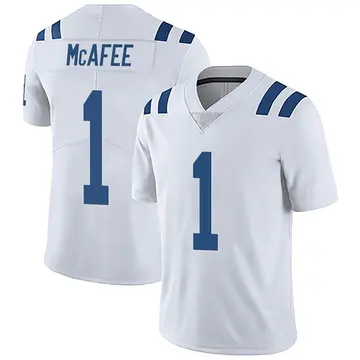 Men's Nike Indianapolis Colts Pat McAfee White Vapor Untouchable Jersey - Limited